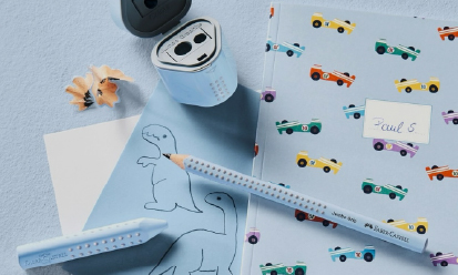 Borracha, Afia e Lápis da Faber-Castell